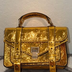 Proenza Schouler PS1 Tiny Bag (metallic) NEW